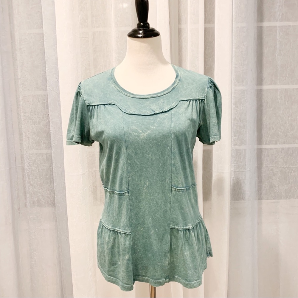 Anthropologie Deletta Tie Dye Top